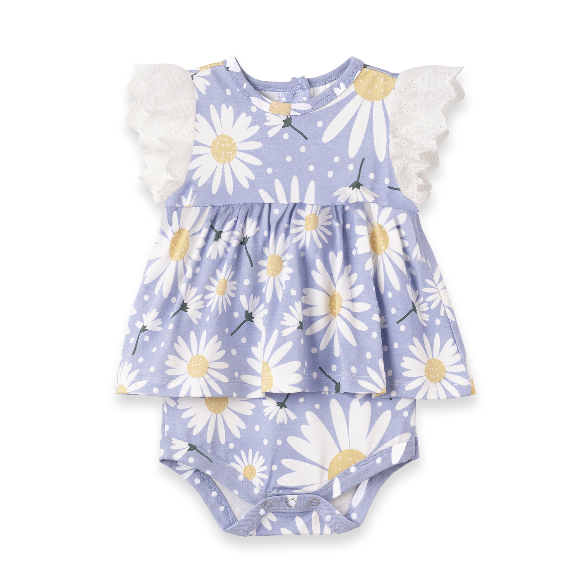 Wild Daisies Skirted Bodysuit