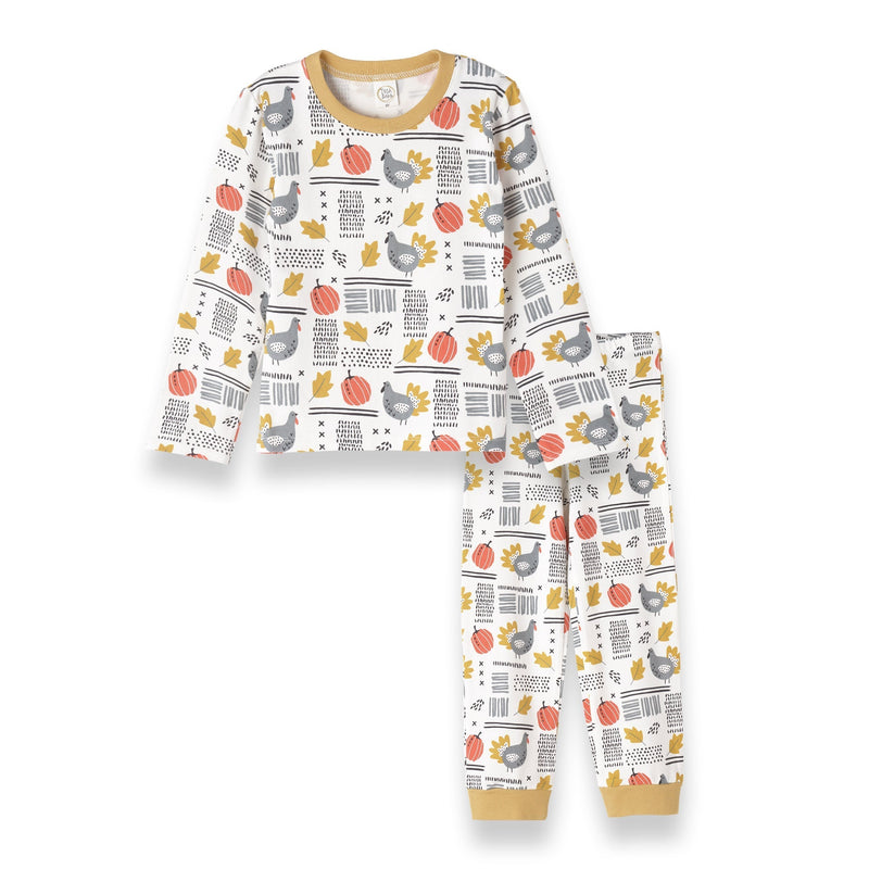 Tesa Babe Thanksgivng Kid's Bamboo Pajama Set