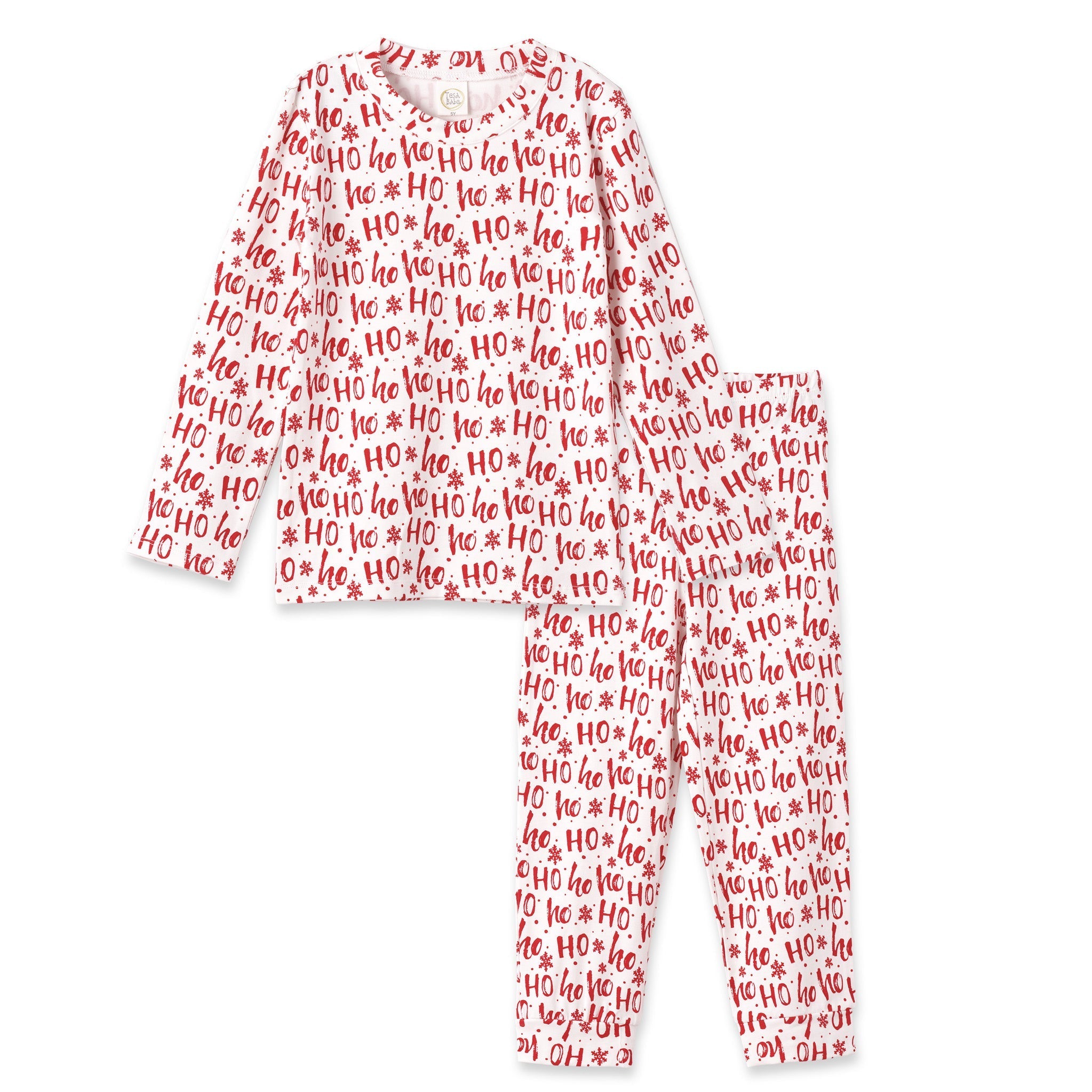 Ho-ho-ho Kid's Bamboo Pajama Set