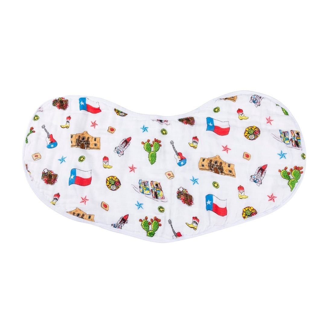 Texas Pride Newborn Gift Bundle: Swaddle, Bib & Onesie