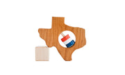 Texas State Wooden Baby Rattle™