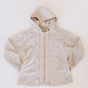 Textured Khaki Jacket - Women