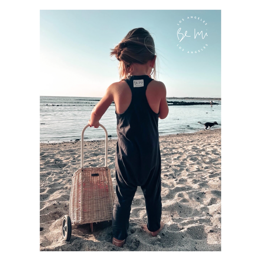 Americana Romper Navy