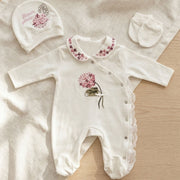Bloom Jumpsuit Set - 3 Pcs