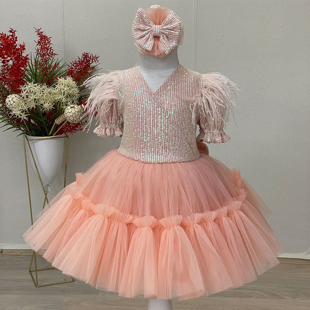 Clara Powder Party Dress