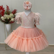 Clara Powder Party Dress