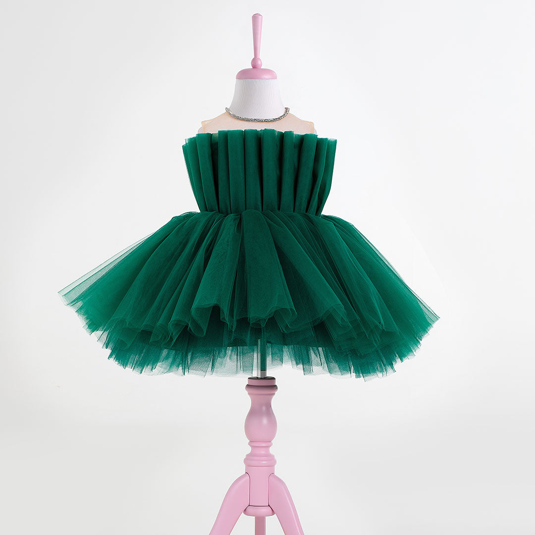 Eliza Green Party Dress
