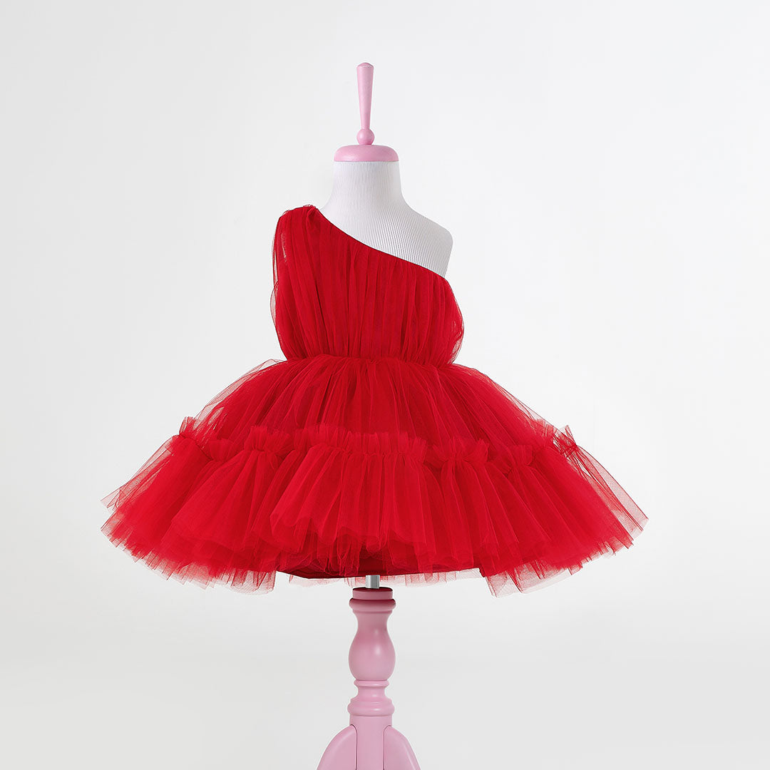 Felicity Red Party Dress