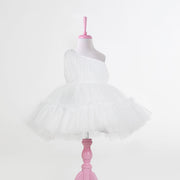 Felicity White Party Dress