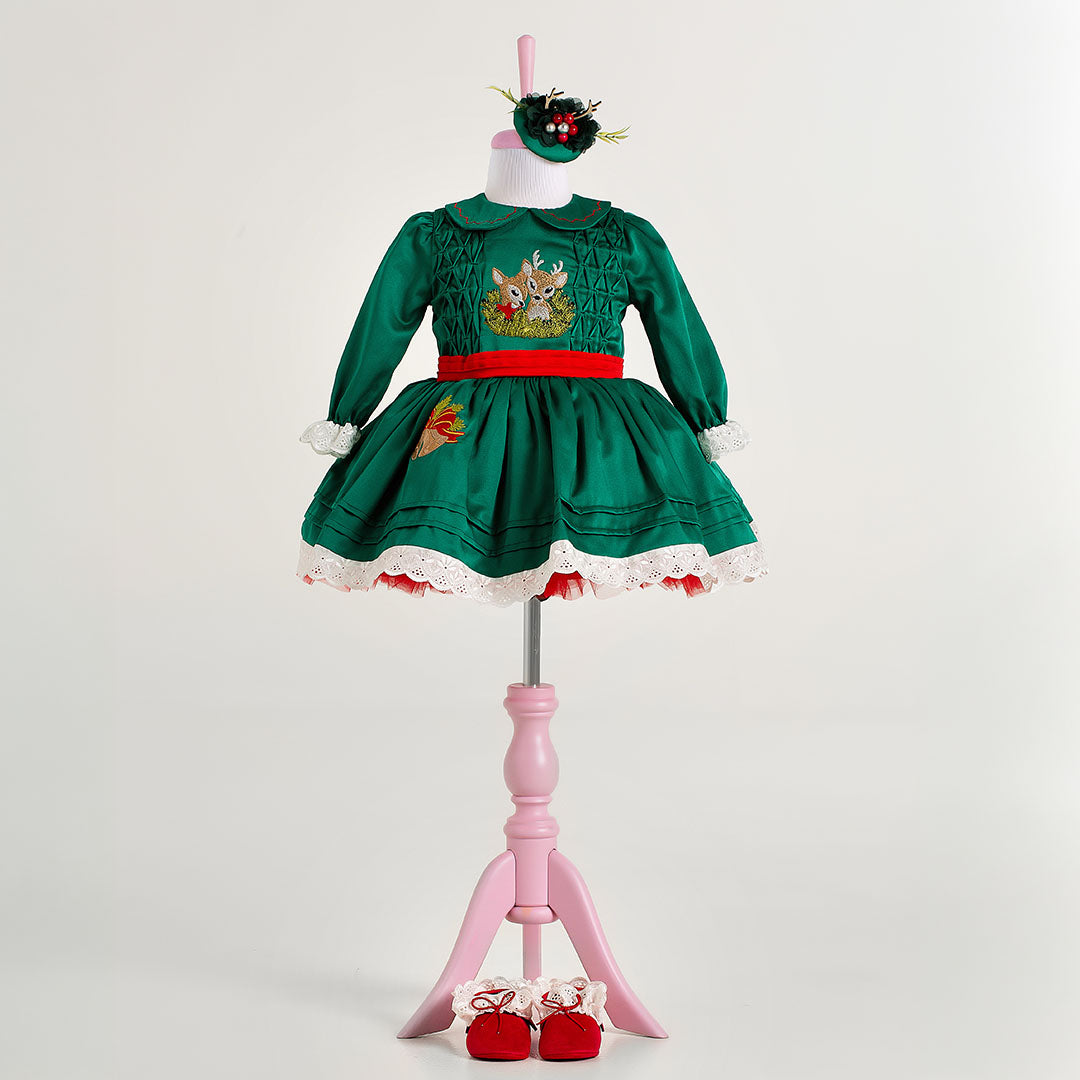 Merry Green Dress Set