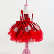 Allison Red Party Dress