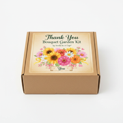 Thank You Bouquet Garden Kit | Sunflower, Black-eyed Susan, Columbine & Cosmos |