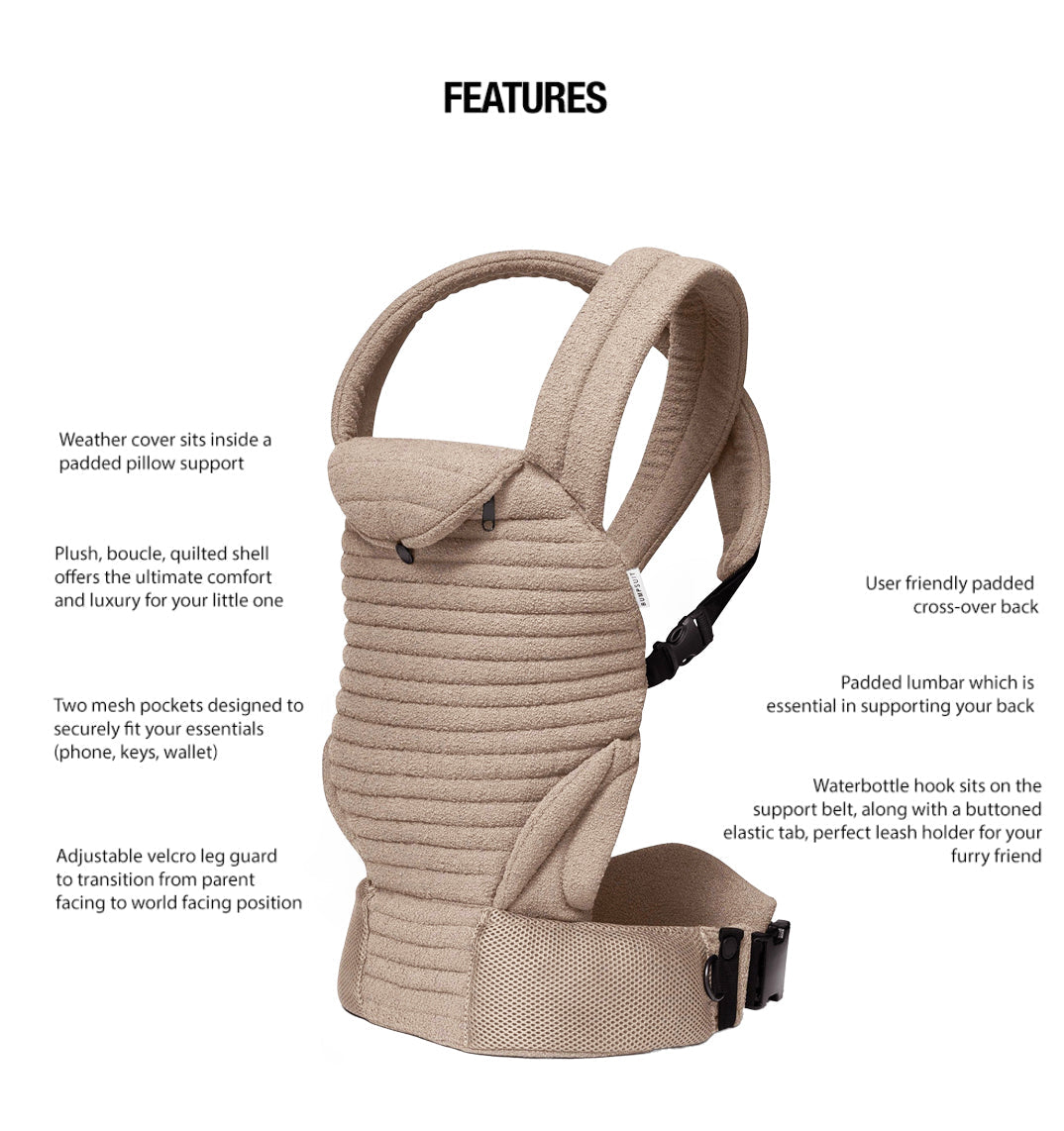 The Armadillo Baby Carrier - Oyster