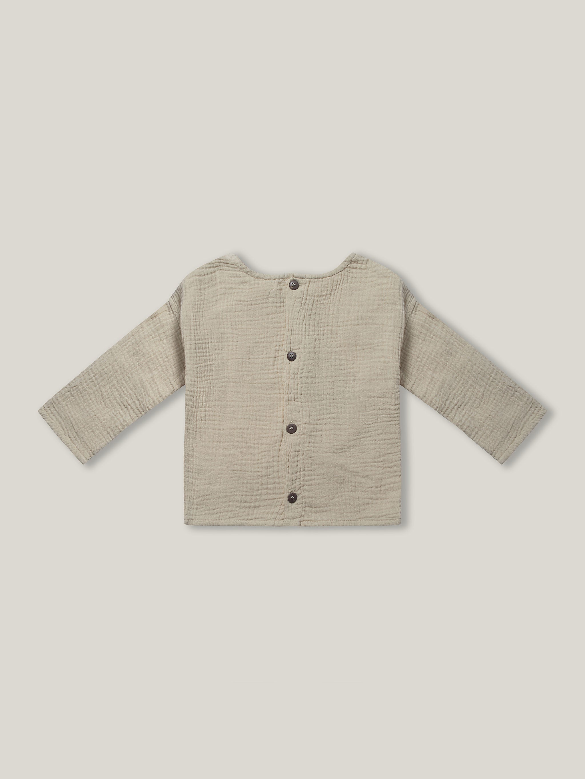 The Button Back Top