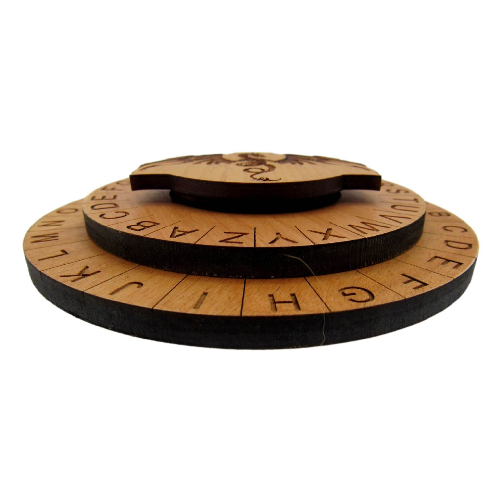 The Dragons Cipher Wheel - Escape Room Decoder Prop
