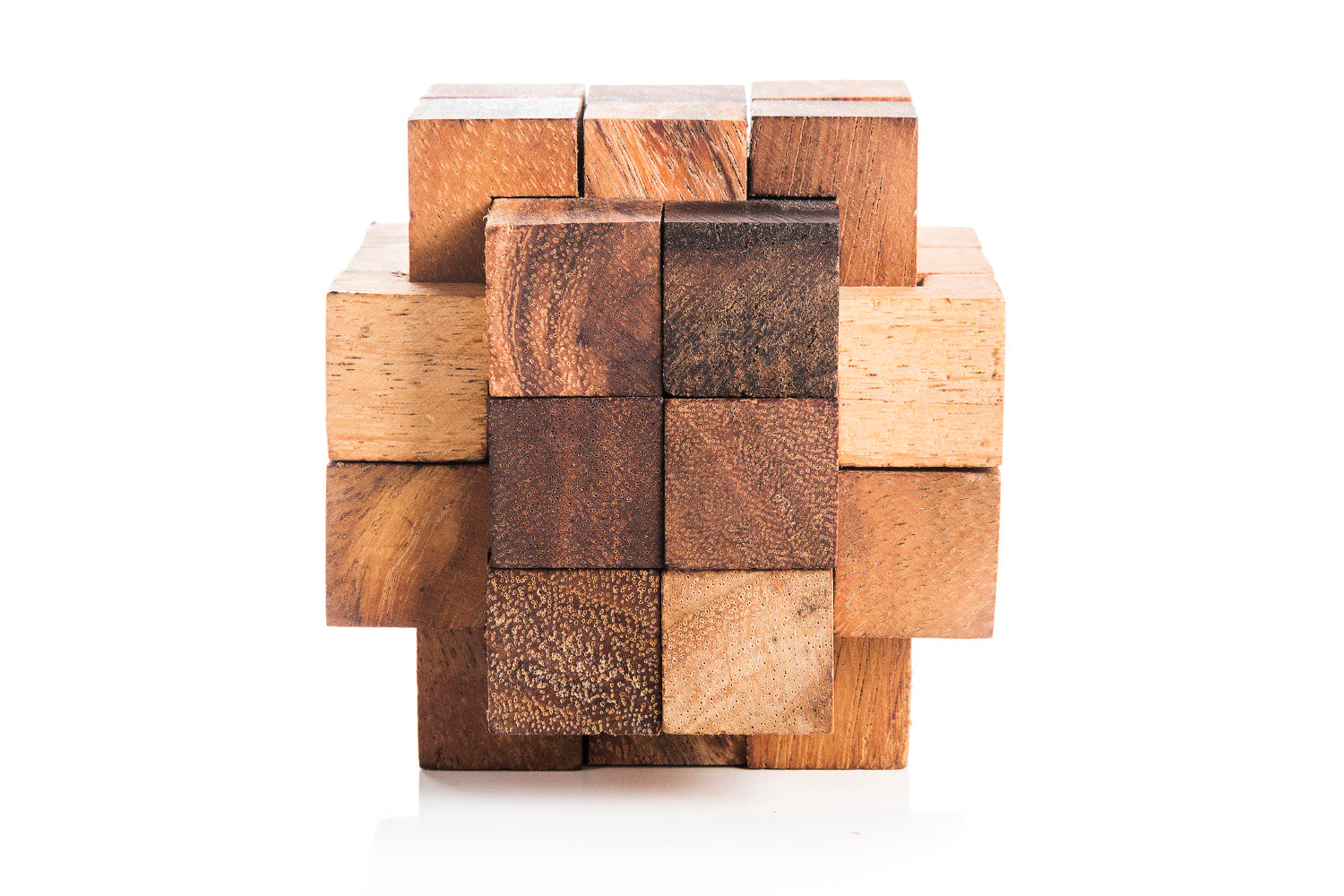 The Grandfather Burr Puzzle - 18 Piece Burr Puzzle