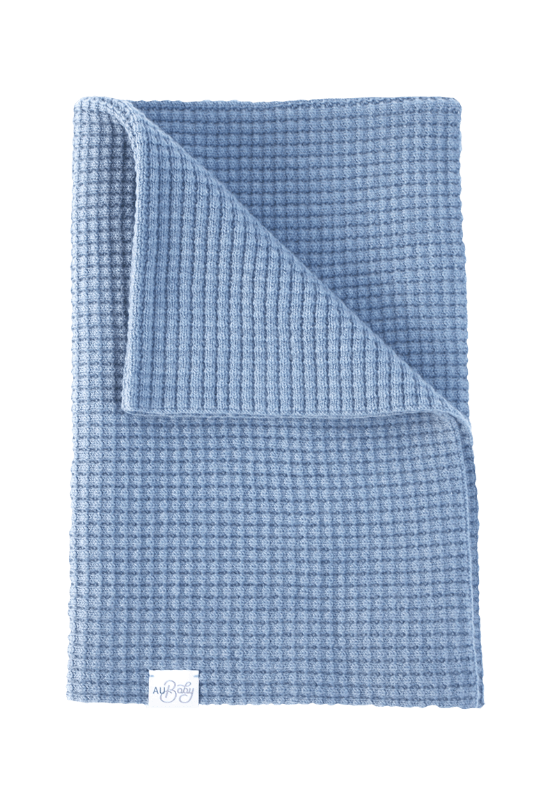 The Popcorn Blanket - Sky Blue