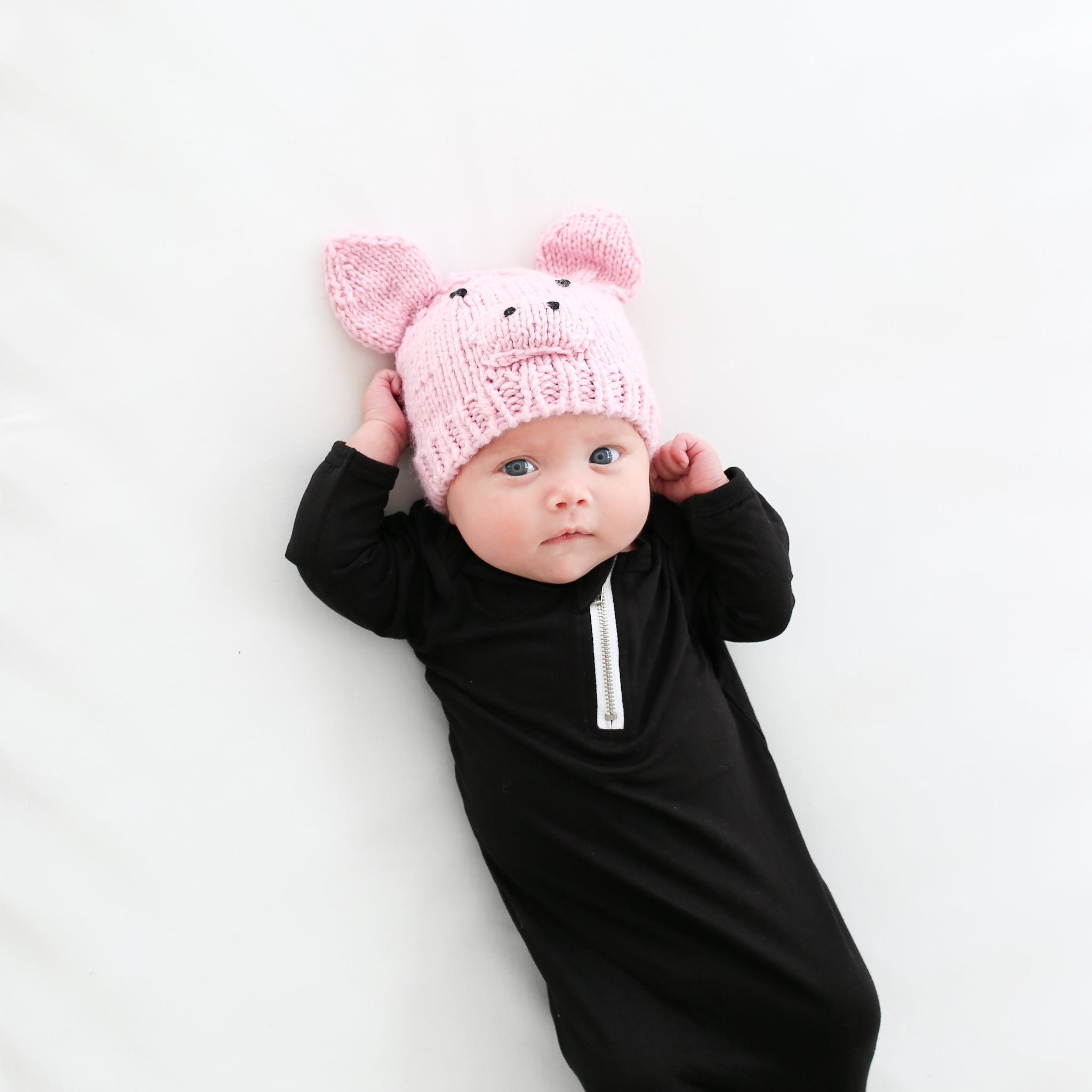 Sammie Pig Knit Hat