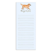 Things To Fetch Watercolor Notepad