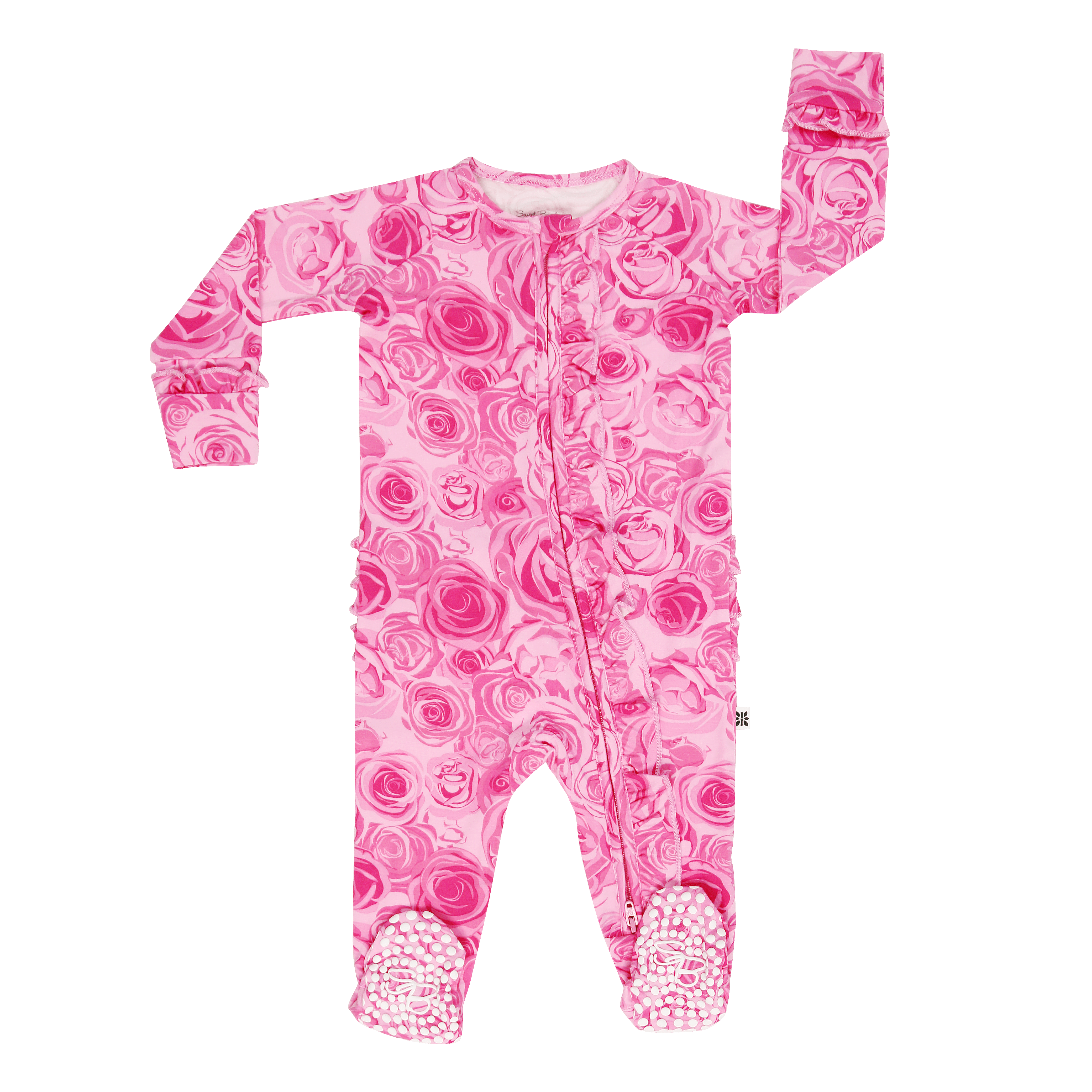 This Must Be Love Ruffle Footie