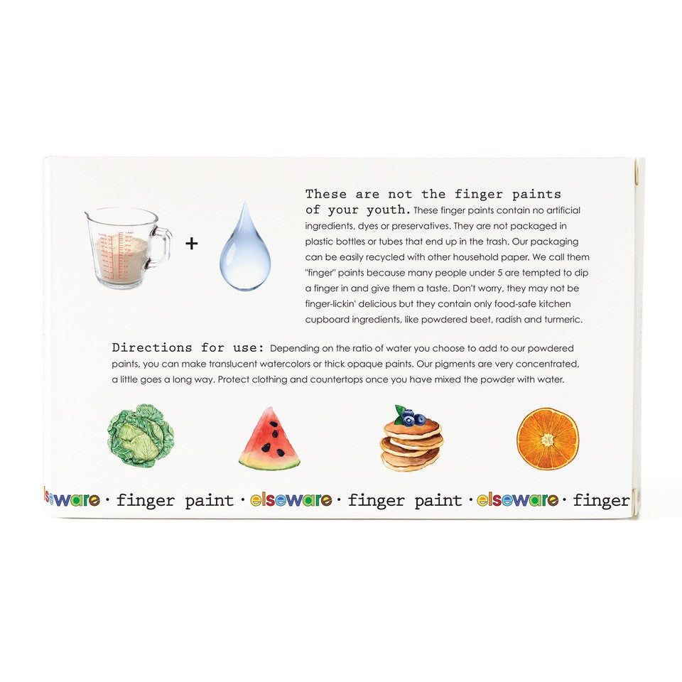Finger Paint - Long Lasting, Shelf Stable Non-toxic