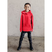 Organic Benji Hoodie Red