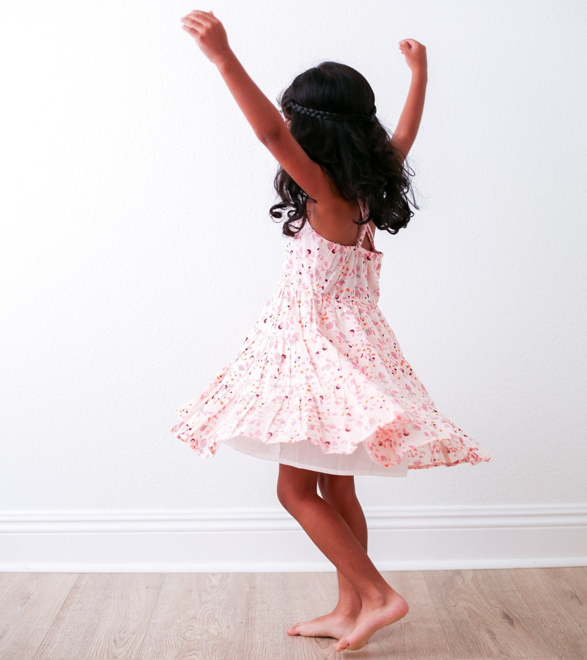 Tiana Pink Floral Dress