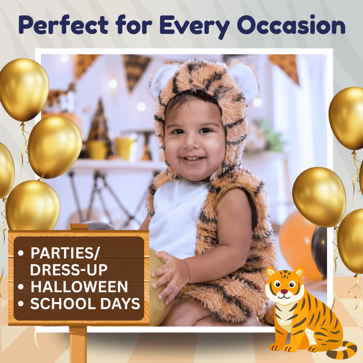 Tiger Costume - Babies