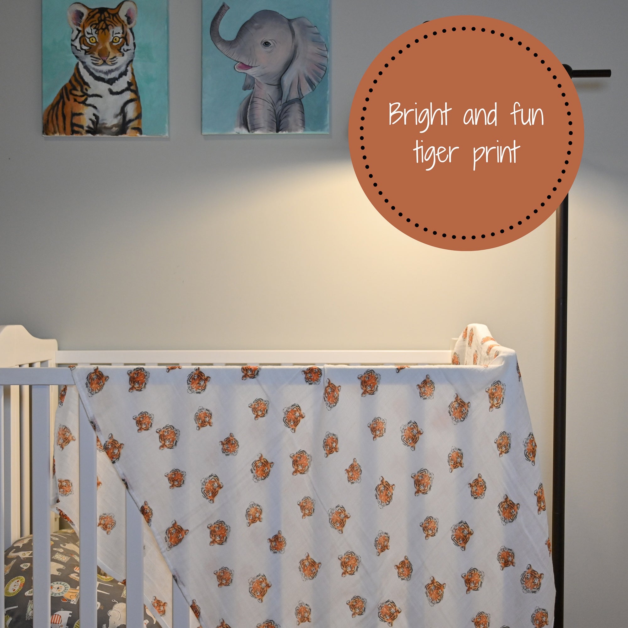 You're Rawr-some Swaddle Blanket