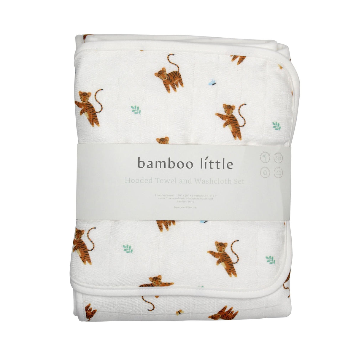 Tiger Hooded Towel Set