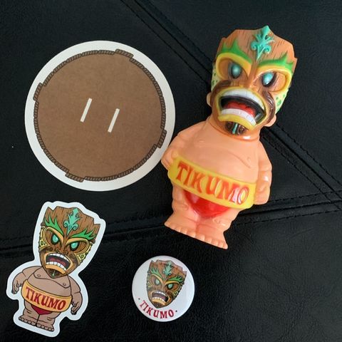 Tikumo 7th Colorway Magitarius Edition Super Tiki Sumo 4.5 Inch Sofubi Vinyl Figure