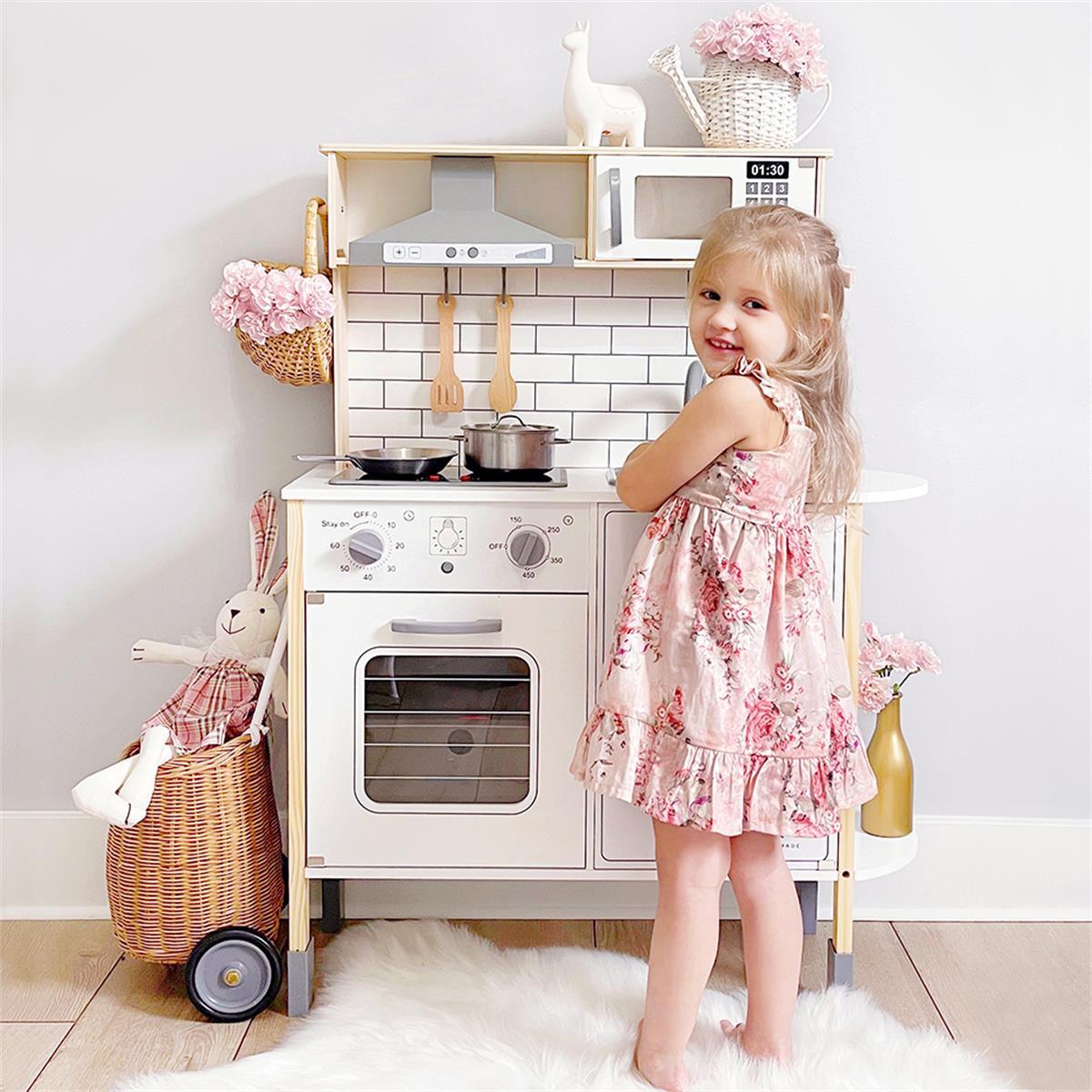 Tiny Land® Interactive Play Kitchen With Sounds & Cookware
