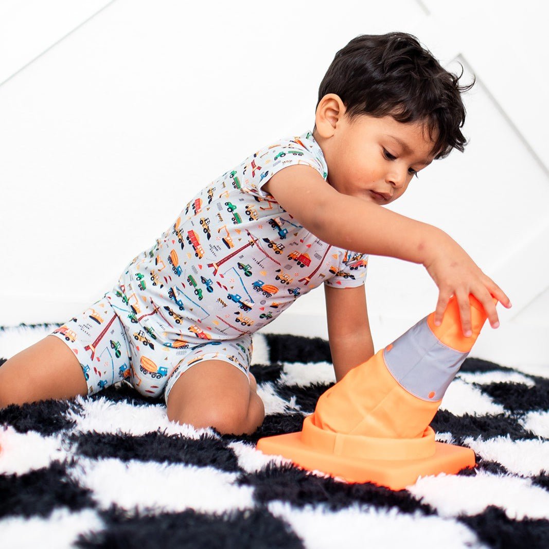 Tiny Trucker Shorts Pjs