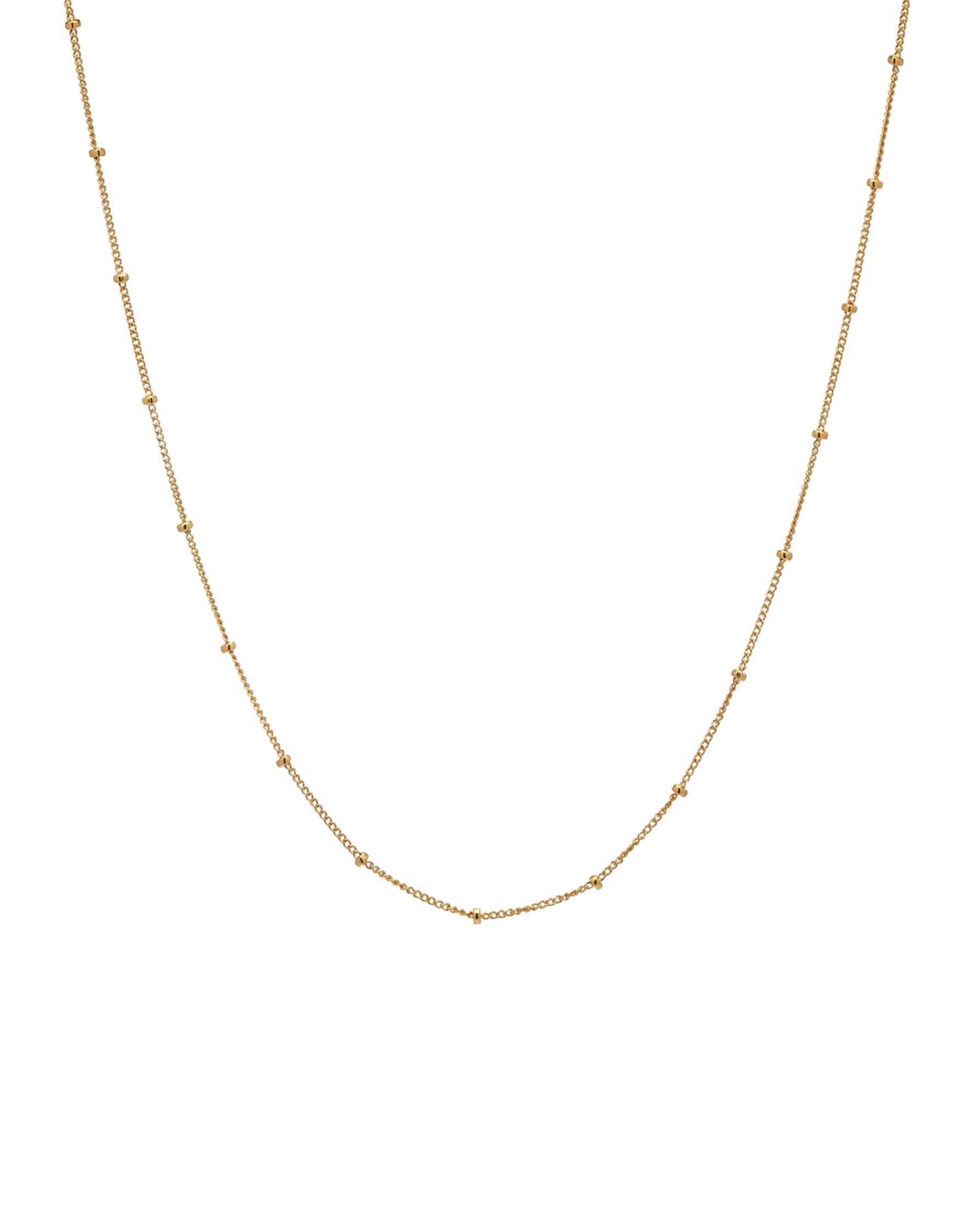 14k Gold Segment Chain Link Necklace