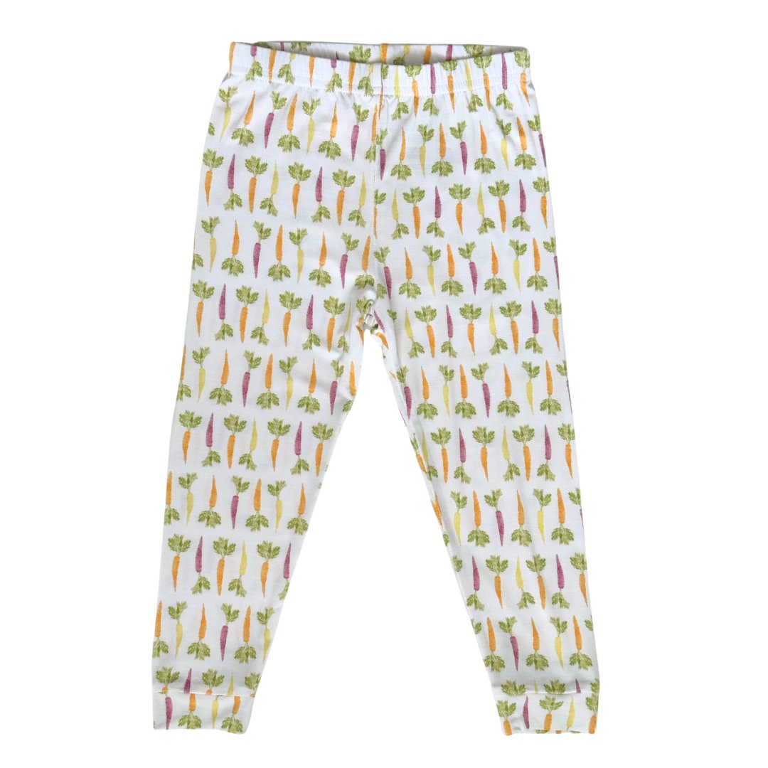 Toddler Pajama Set In Colorful Carrots