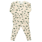 Toddler Pajama Set In Dino-snores
