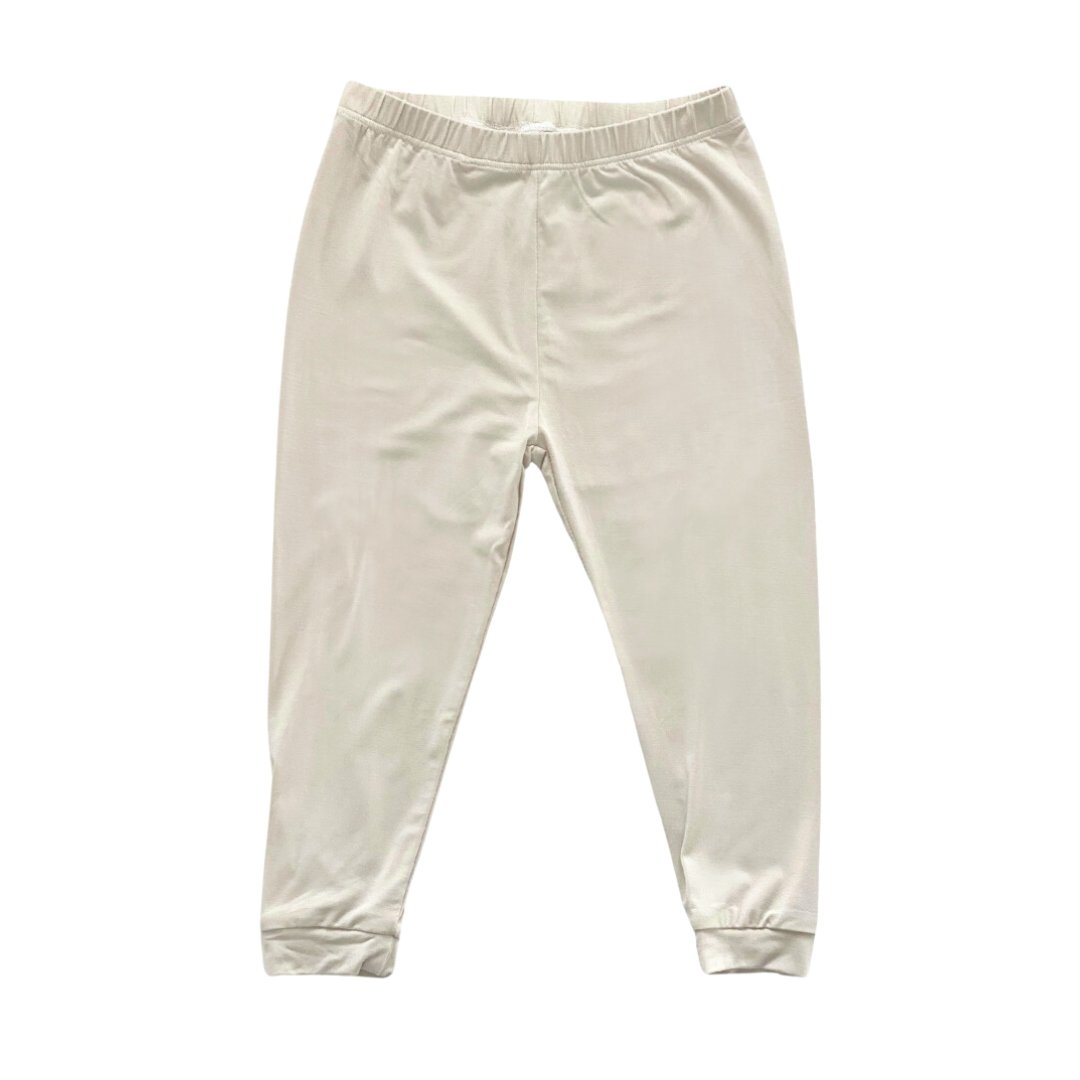 Toddler Pajama Set In Oat