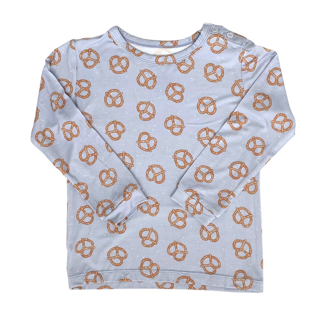 Toddler Pajama Set In Pretzel Twists