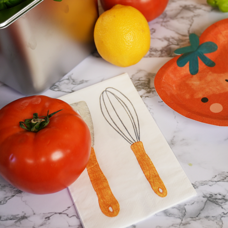 Essential Checkered Chef Party Pack