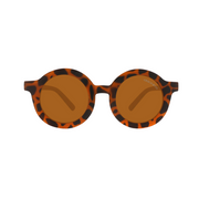 Original Round Sustainable Sunglasses | Bio-based  Bendable Polarized | Tortoise