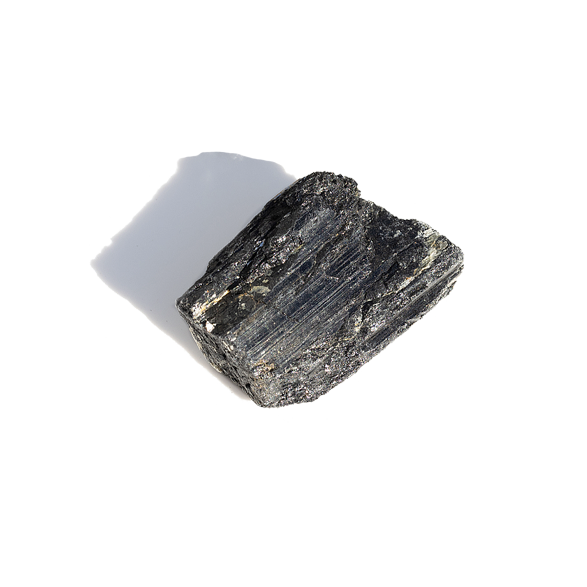 Black Tourmaline Rough Stone Crystal