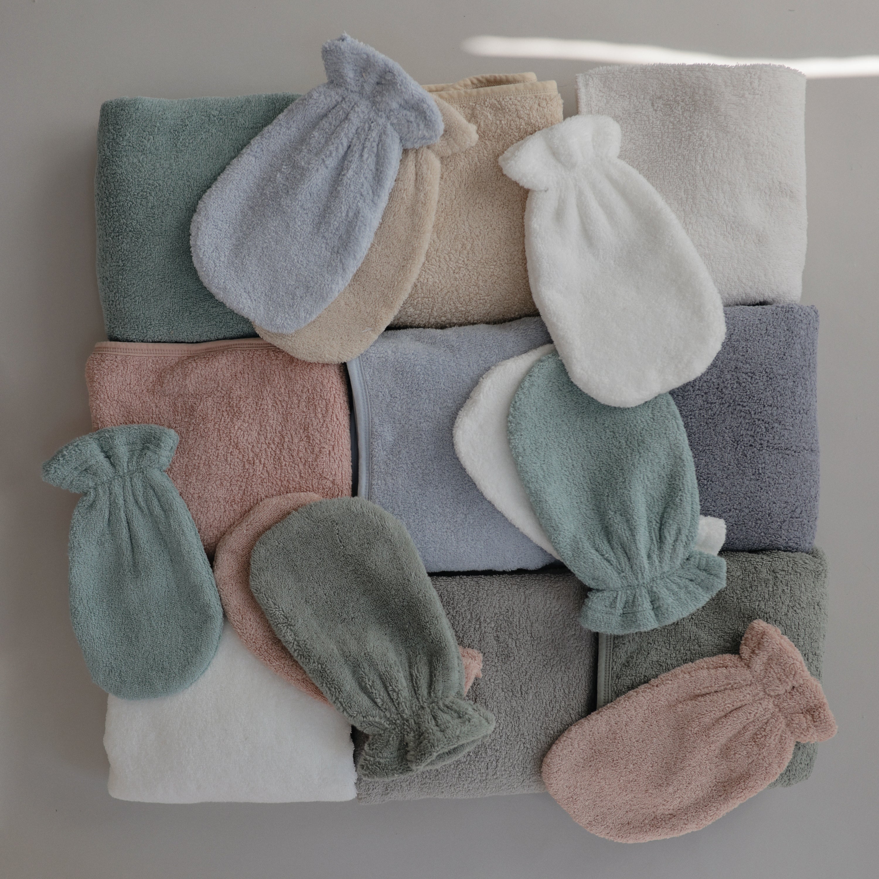 Organic Cotton Bath Mitt 2-pack