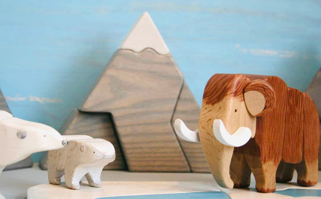 Wooden Mountain Toy