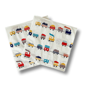 Train Napkins Large