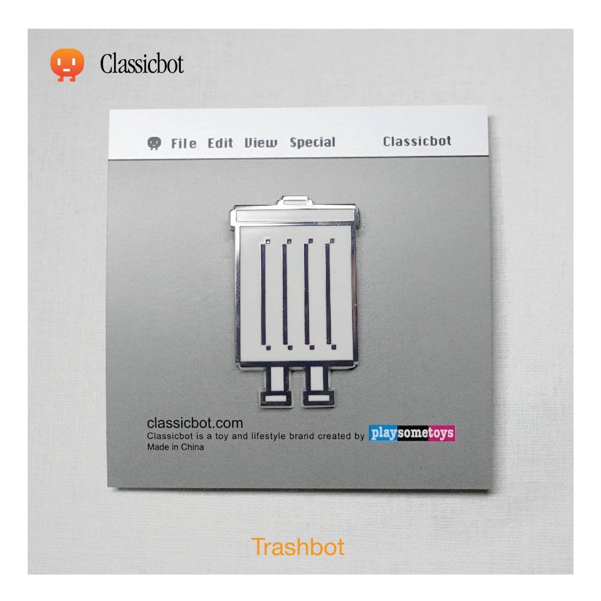 Trashbot Pin