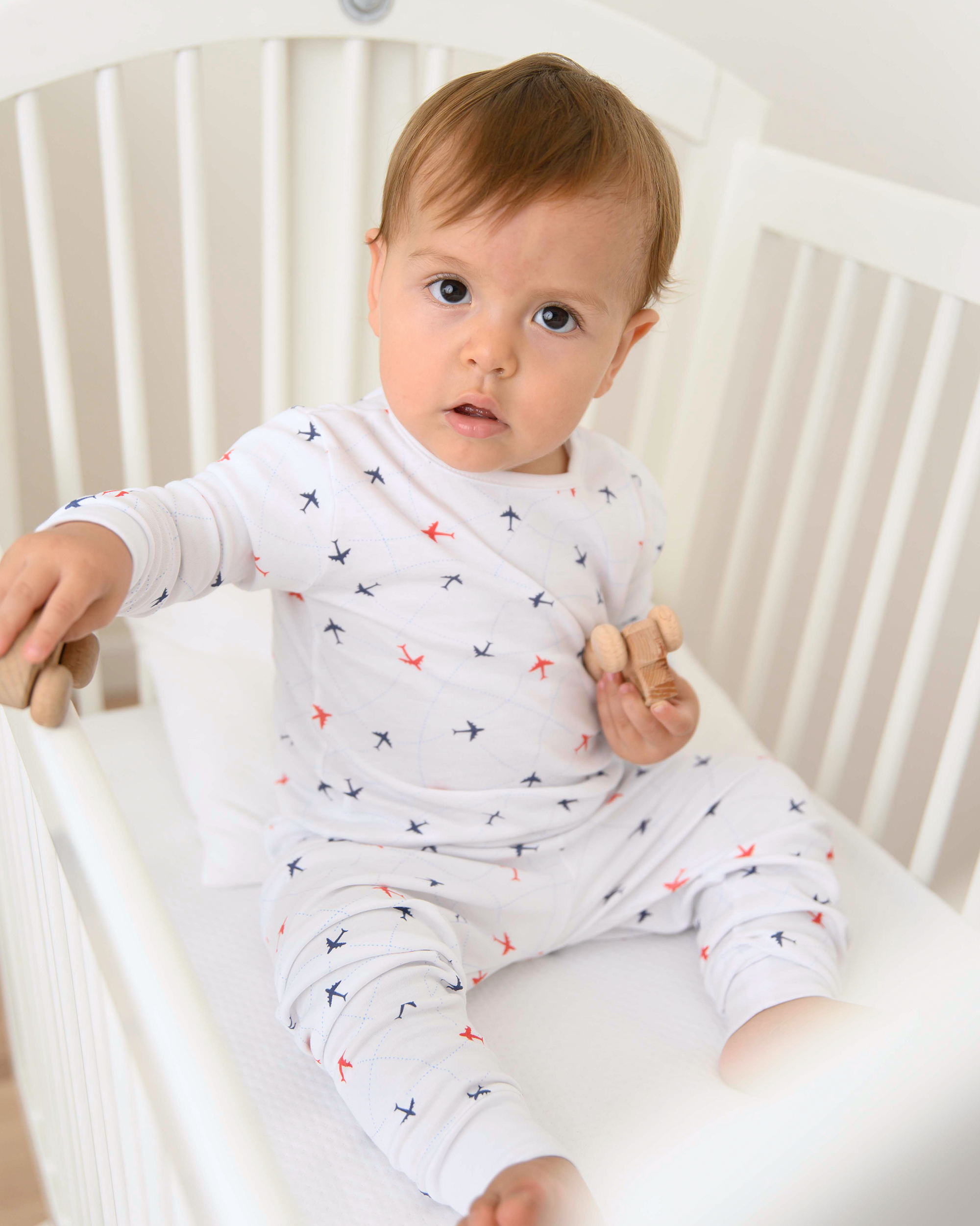 Lets Travel Printed Pajama | Baby Boy