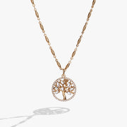 Faith And Family Tree Of Life Pendant Necklace