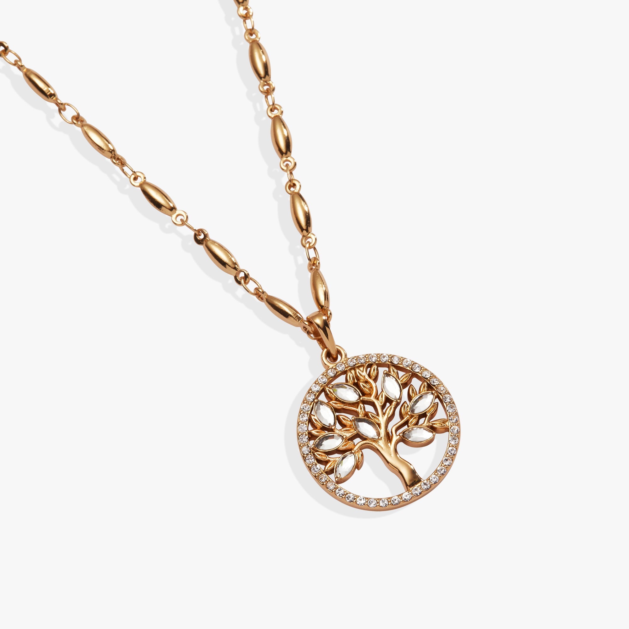 Faith And Family Tree Of Life Pendant Necklace