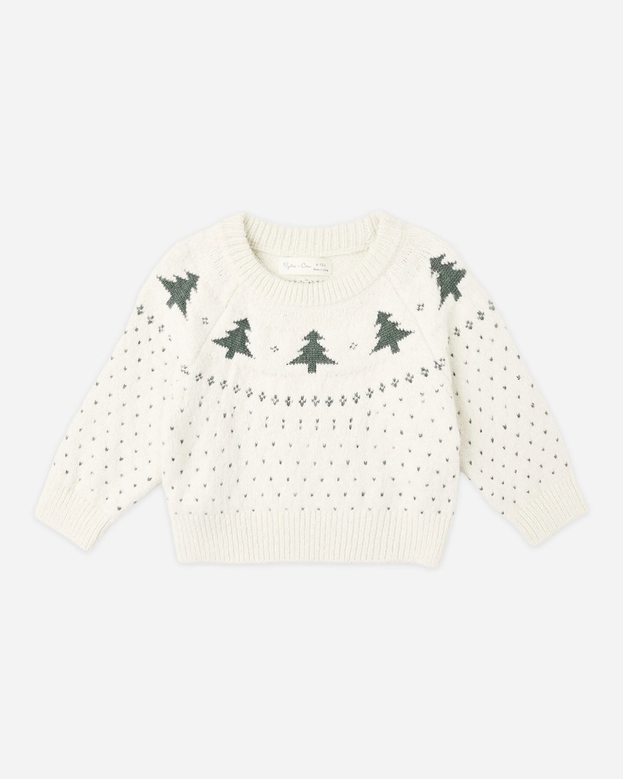 Fair Isle Sweater | Trees | Rylee & Cru
