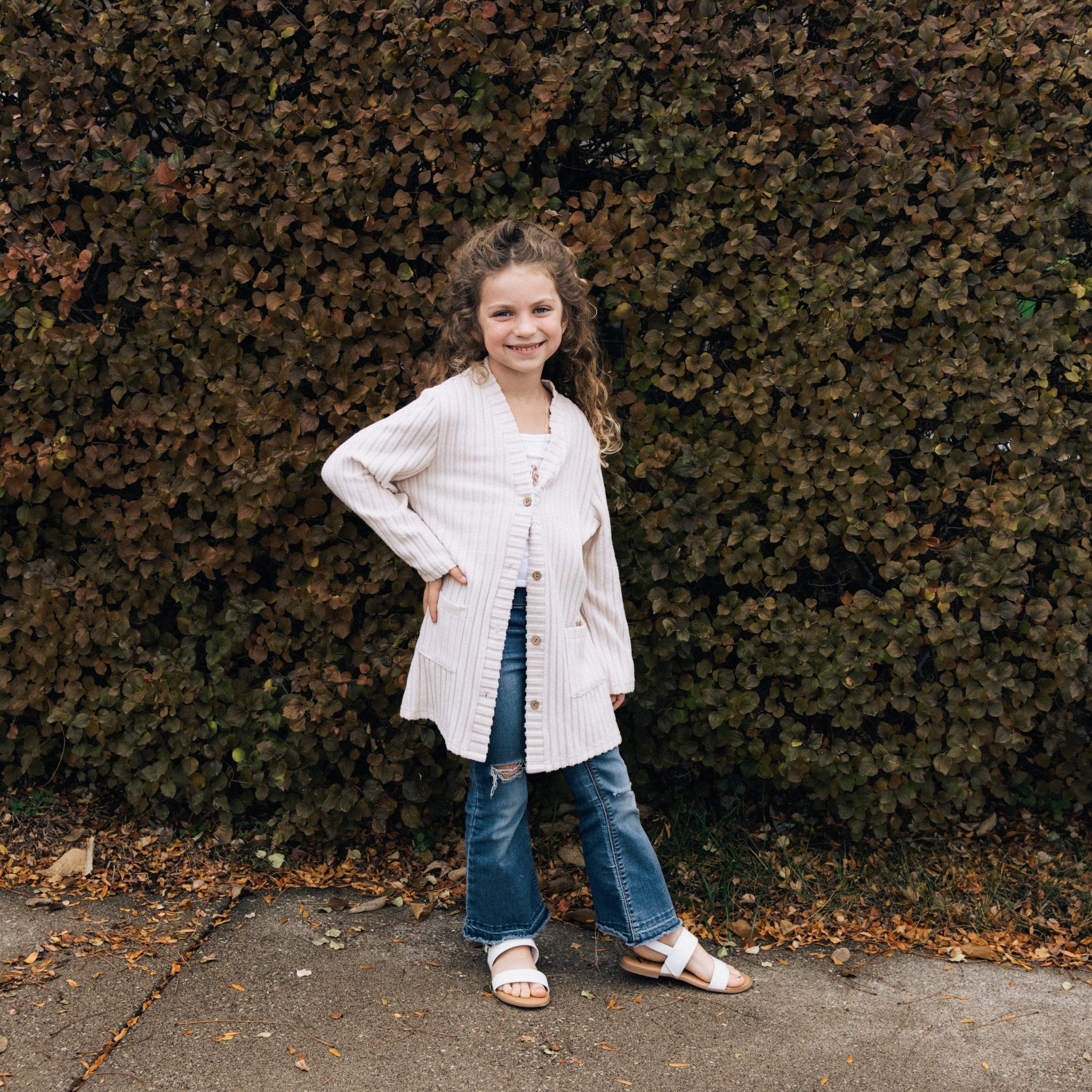 Button Down Cardigan- Child